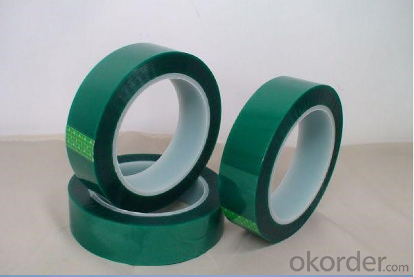 High Temperature Polyester Silicone  Masking Tape Used for Sealing