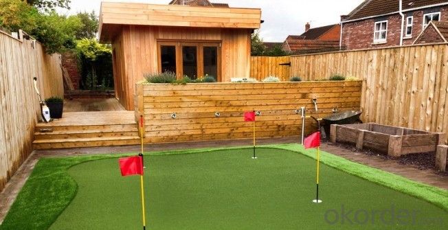 High Density Synthetic Golf Putting Green Grass