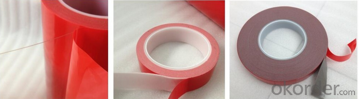 Double Sided Foam Tape Heat-Resistant No Printing