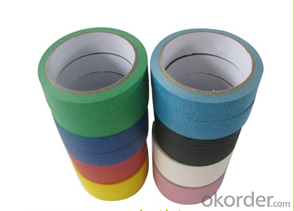Crepe Paper Masking Tape with Rubber Good Quality