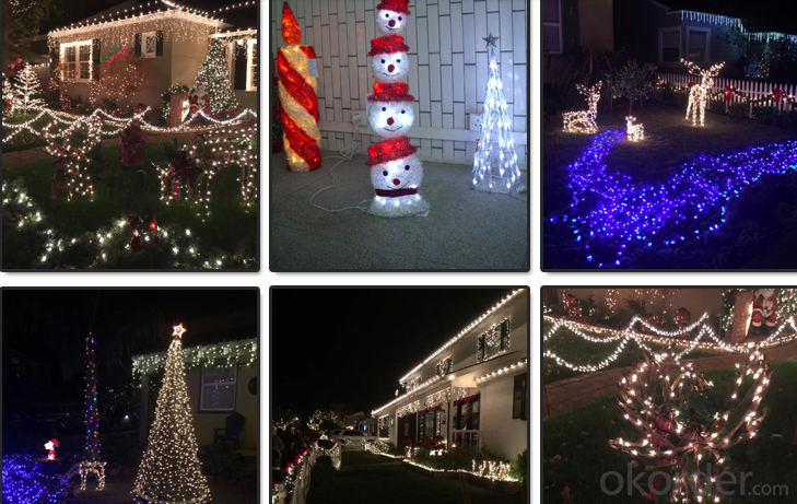 Wide Angle 5mm Holiday Time Christmas Decor Home Led String Lights