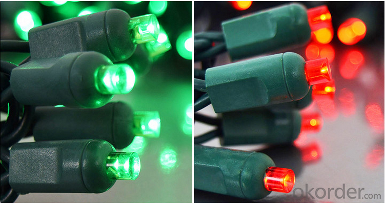 Wide Angle 5mm LED Battery String Lights