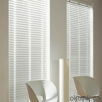 PVC S shape 25mm aluminum blinds pvc vertical blind pvc strip blinds