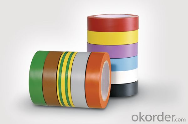 Colored PVC Electrical Tape New Fashion High Density