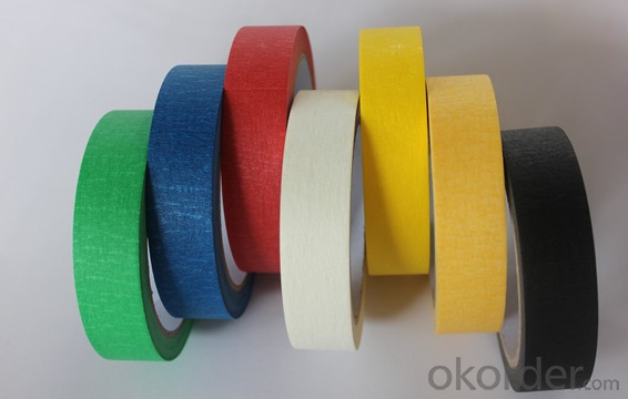 Masking Tape Heat-Resistant General Purpose Crepe Paper