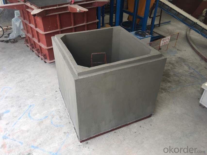 concrete culvert box making machine mold