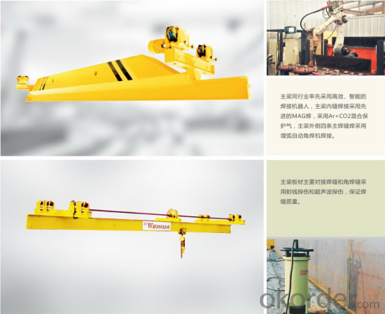 LDA Model Motor-Driven Single Beam Crane