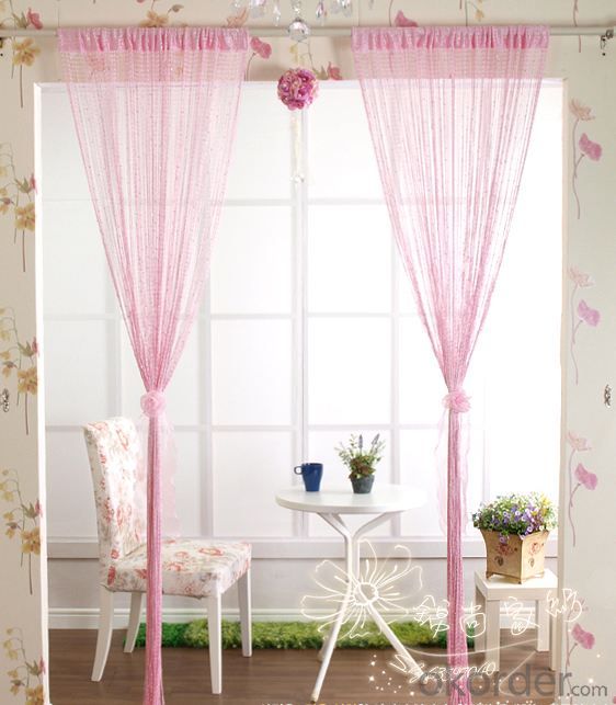 Romantic style bead String Curtain for living room