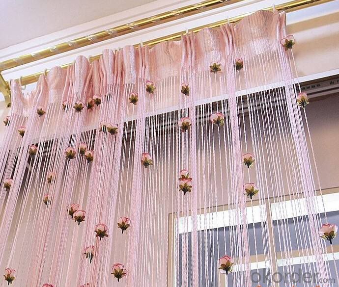 Romantic style bead String Curtain for living room