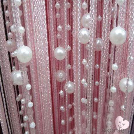 Romantic style bead String Curtain for living room