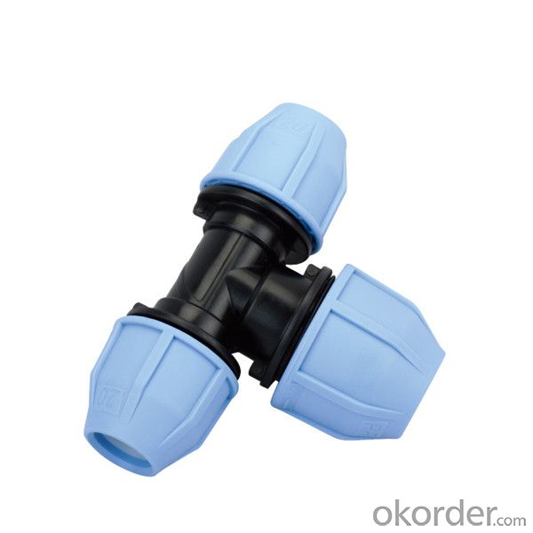 PPR Threaded Fittings Equal and Reduced Tee 90 degree from China supplier