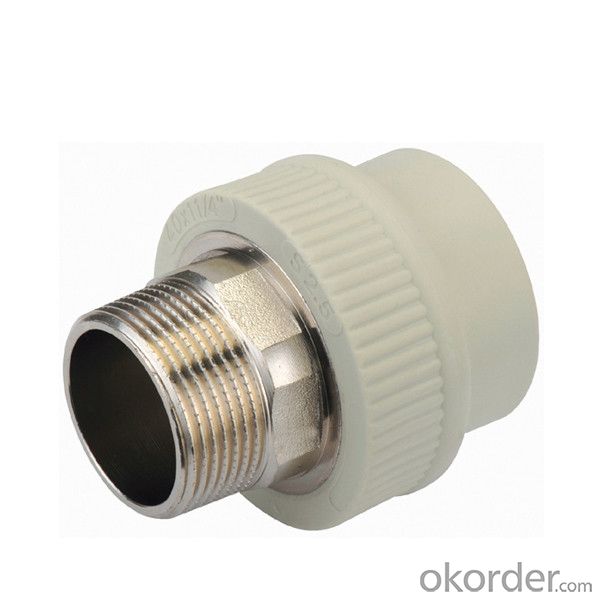 PPR Pipe Fittings PPR Socket with Brass with PP Material Hot-sale Water Supply Systerm