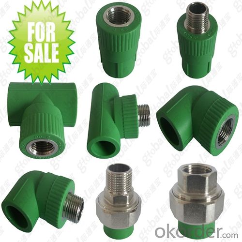 PPR Brass Inserts for Water Pipes PPR Female TEE