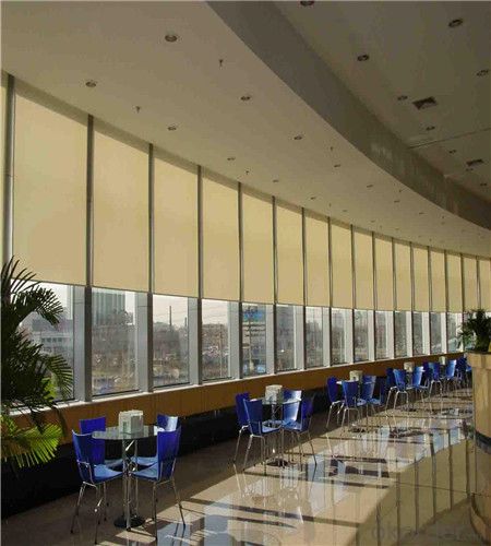 roller manual single blind curtain for office sunscreen