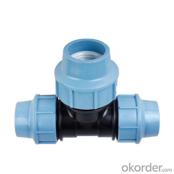 Hot Water PPR Pipe Fittings Reducing Tee with High quality factory price