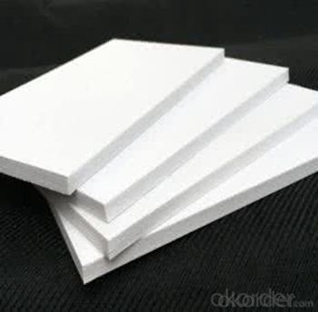 white pvc foam board in heat insulation and high density