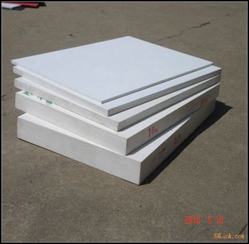 white pvc foam board in heat insulation and high density