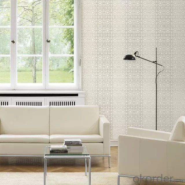 PVC Wallpaper Damask High Quality Wallpaper Upholstery Fabric