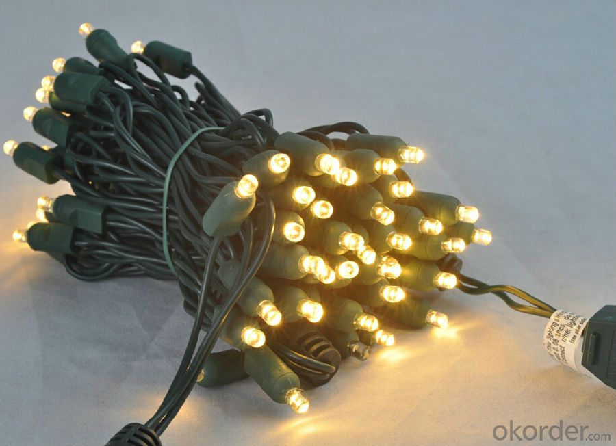 Colorful 5MM Wide Angle Led Light String for Outdoor Indoor Wedding Christmas Party Decoration