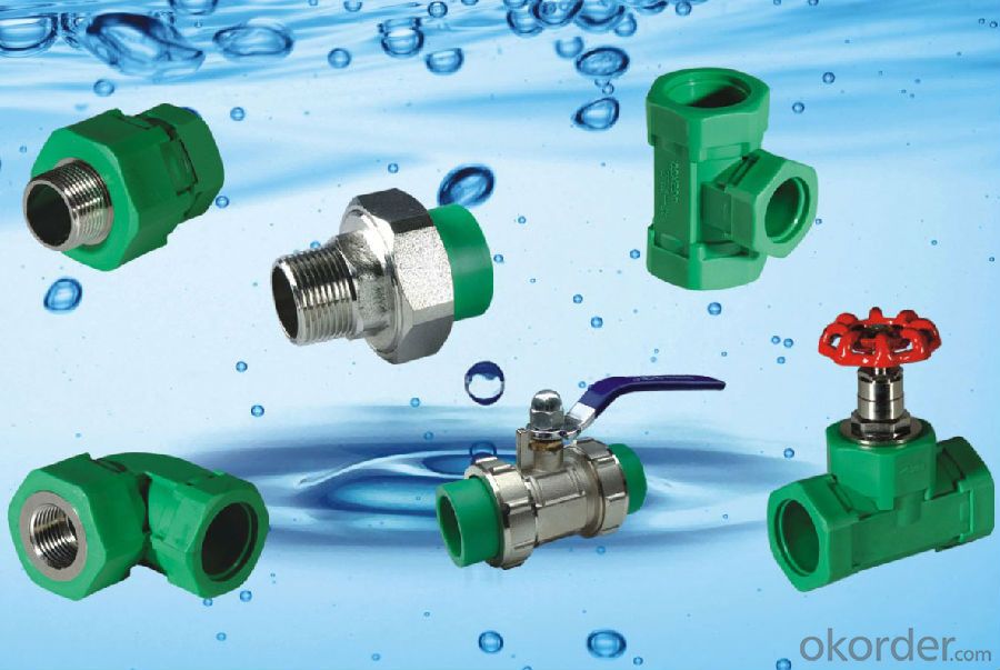 cold water ppr pipe coupling for hot and cold water convey