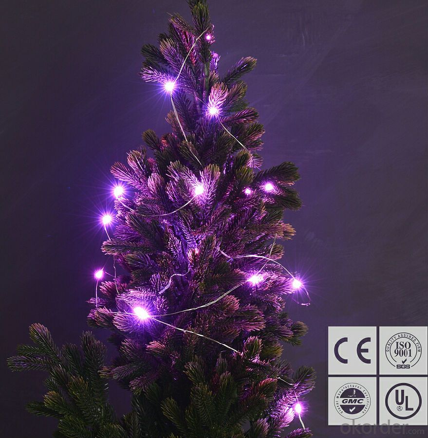 Colorful Copper Wire Led Light String for Outdoor Indoor Stage Holiday Party Garden Decoration