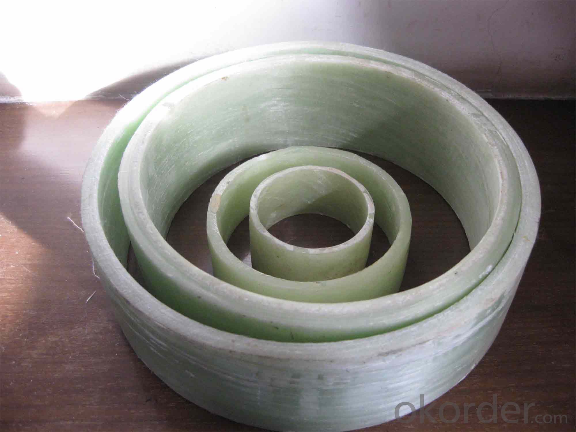 Epoxy Resin Reinforced Fiber Glass frp pultrusion tube/pipe with high quality