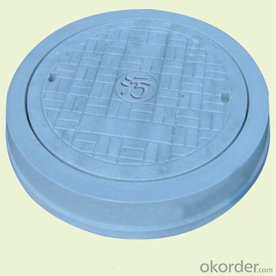 Ductile Iron Manhole Cover with Square and Round Designs