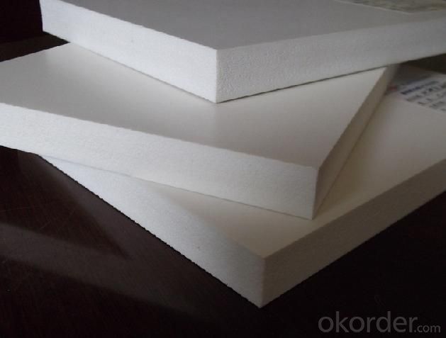 Extruded PVC foam board as white pvc foam sheet