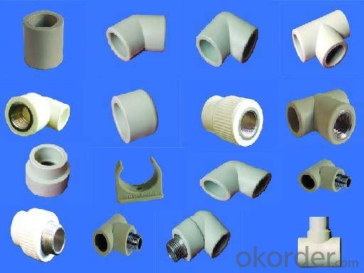 ppr pipe fittings for hot and cold drinking water supply durable quality