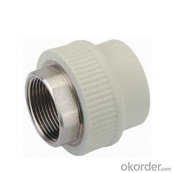 Brass insert PPR threaded coupling and PPR  Female Coupling