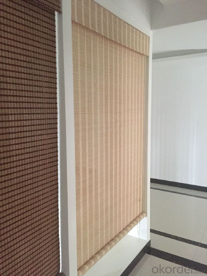 roller blind with double polyvinyl chloride customized  for home decoration