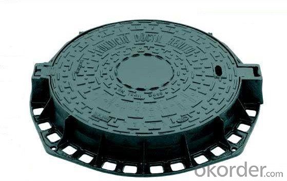 Round Ductile Iron Manhole Cover EN124 Standard