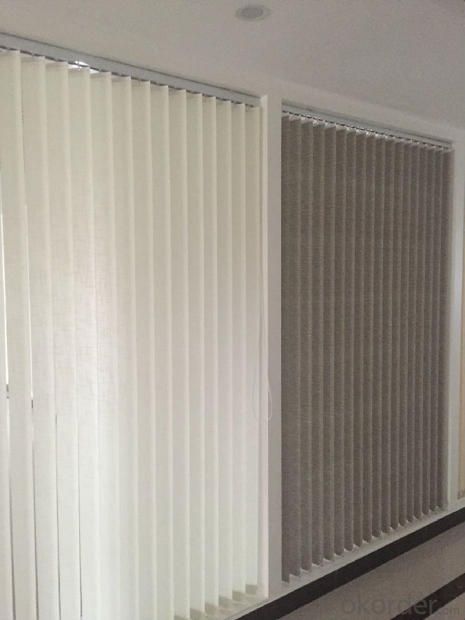 roller blind with double polyvinyl chloride customized  for home decoration