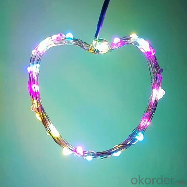 Led light Copper Wire String For Holiday Celebration