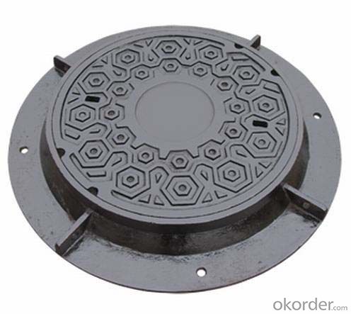 Ductile Iron Manhole Cover from Casting Foundry