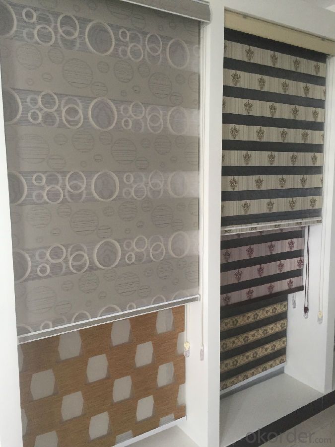 roller blind with aluminium waterproof customized for home decoration