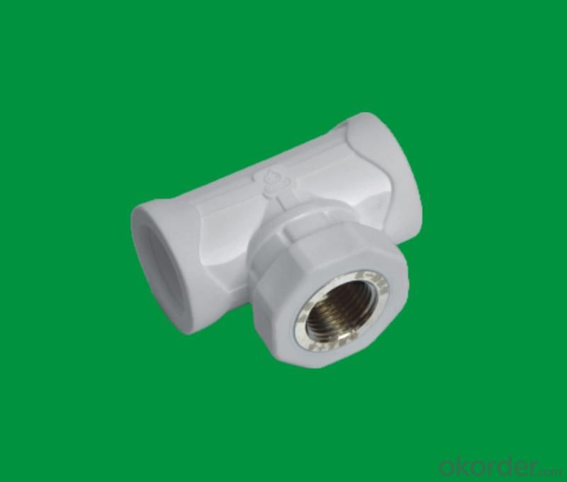 PPR Pipe Fitting Female Threaded Tee used in agriculture Fields from China Professional