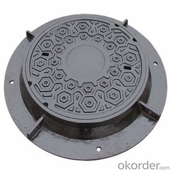 Ductile Iron Manhole Cover with Different Gratings and Colors