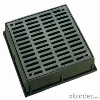Ductile and Casting Iron Manhole Cover with Standard Sizes