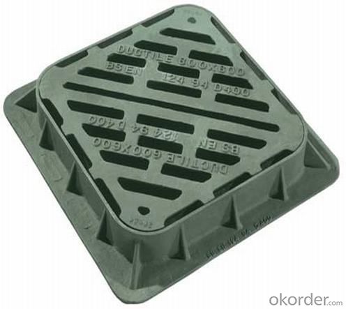 Ductile Iron Manhole Cover of Grey with Heavy Duty