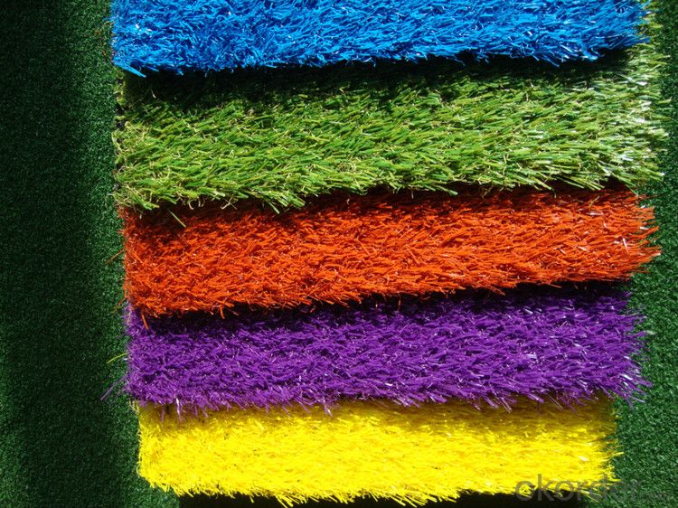 colorful artificial grass can be used in many occasion