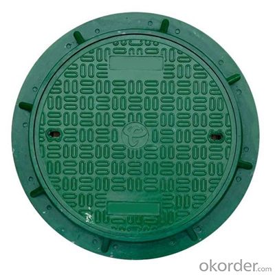 Cast Iron Round Manhole Cover with OEM High Precision
