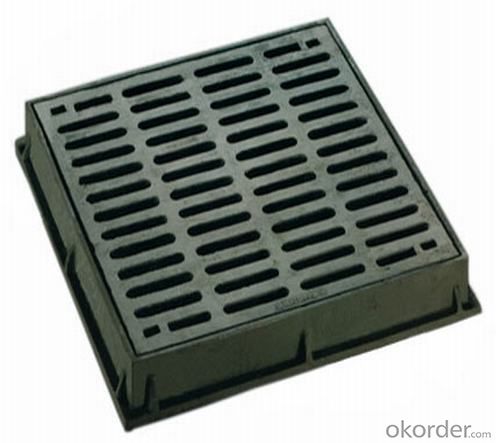 Ductile Iron Manhole Cover With EN124 in China