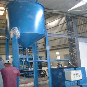 Filament winding machine manufacture the FRP horizontal winding