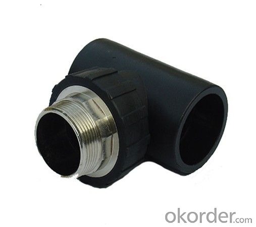 The Outer Tooth Three-way Pipe for PPR Water Pipe