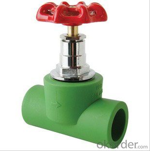 PPR Pipe Fittings Pipe Valve with High Quality for House and Other Buildings