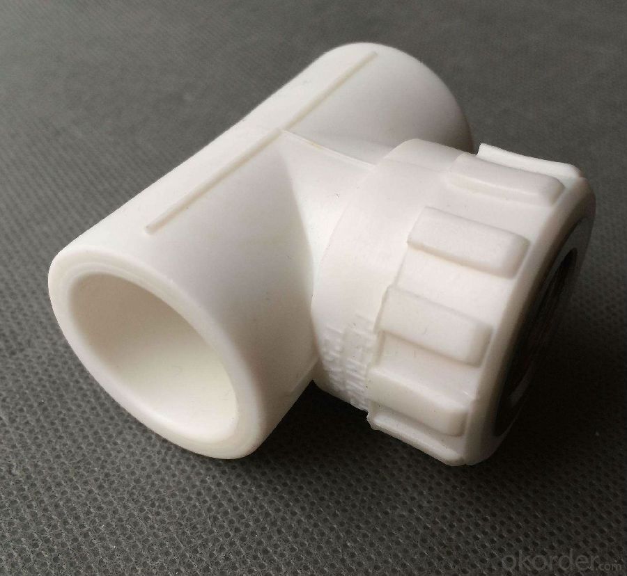 PPR Pipe and Fittings Equal Tee Made in China Factory in 2017