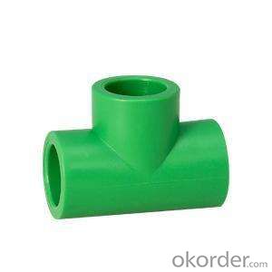 PPR Pipe and Fittings Equal Tee Made in China Professional