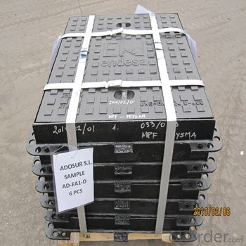 Heavy Duty Ductile Cast Iron Manhole Cover EN124 C250