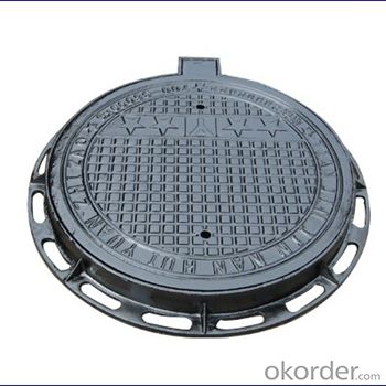 Customized All kinds of Size Recessed Type Ductile Iron Manhole Cover